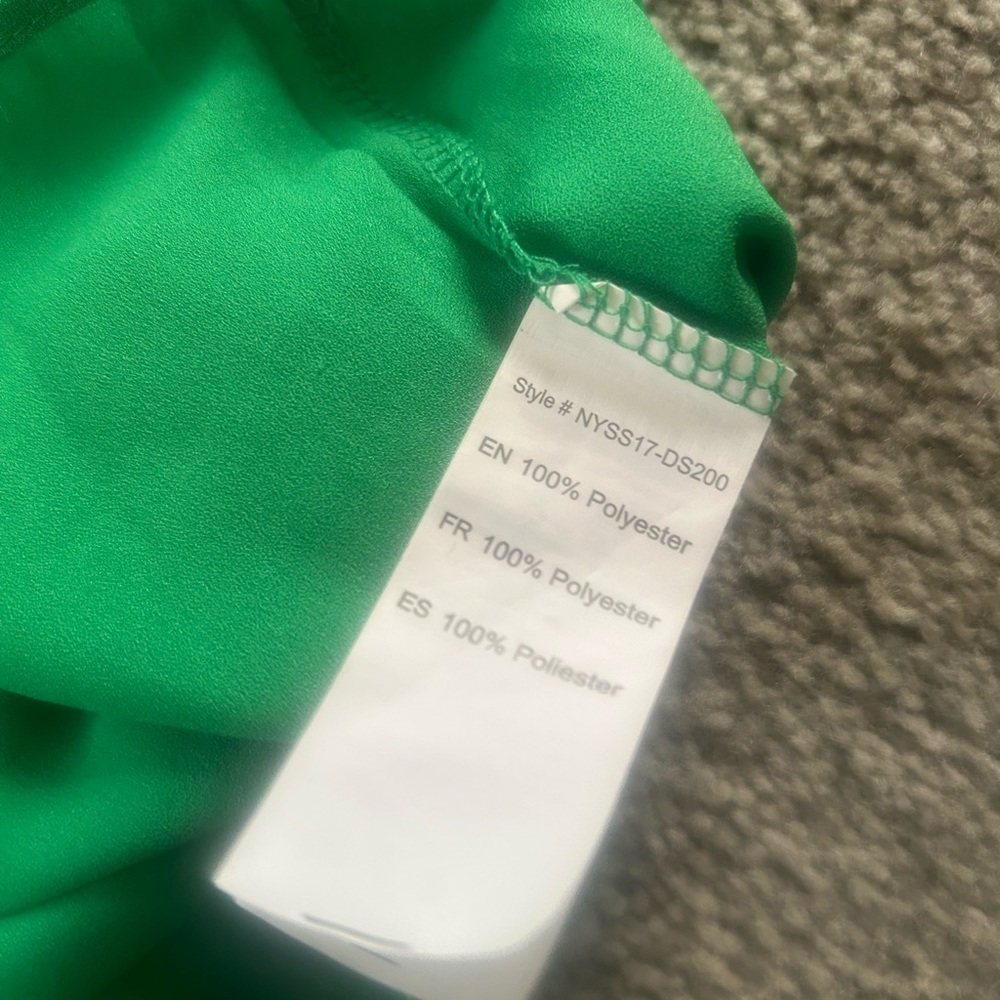 Green Mini Dress - Picture 5 of 9